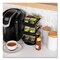 Mind Reader Anchor 3-Tier 12-Compartment Tea and Condiment Carousel Countertop Organizer, 6.75x6.75x11.5, Black TEASWIV3T-BLK - alternate 5